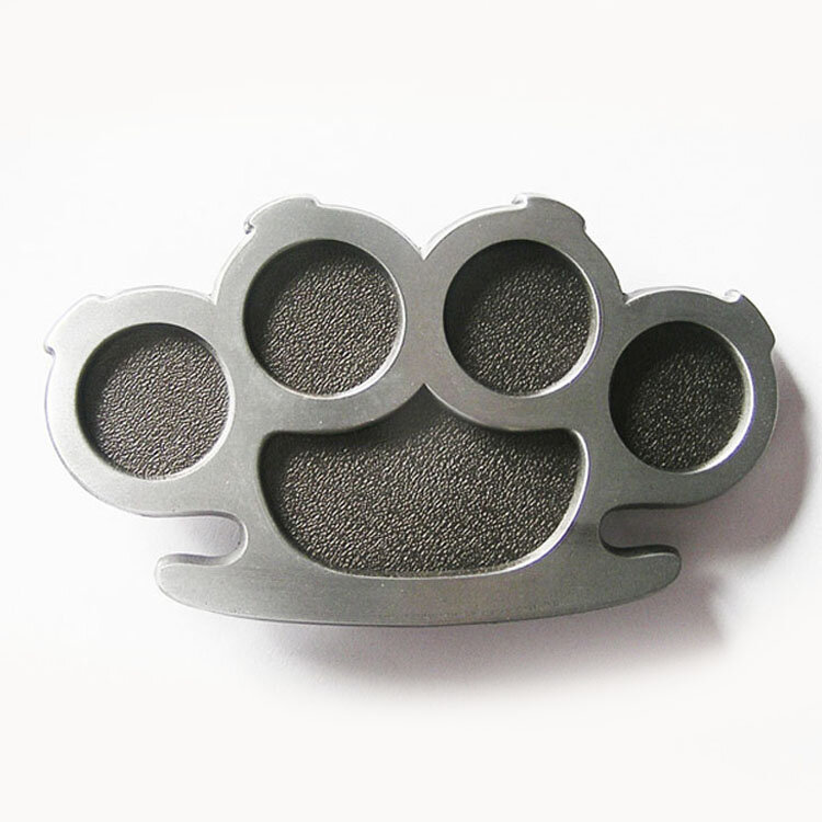Boksbeugel - askleurige - Riem Buckle/Gesp