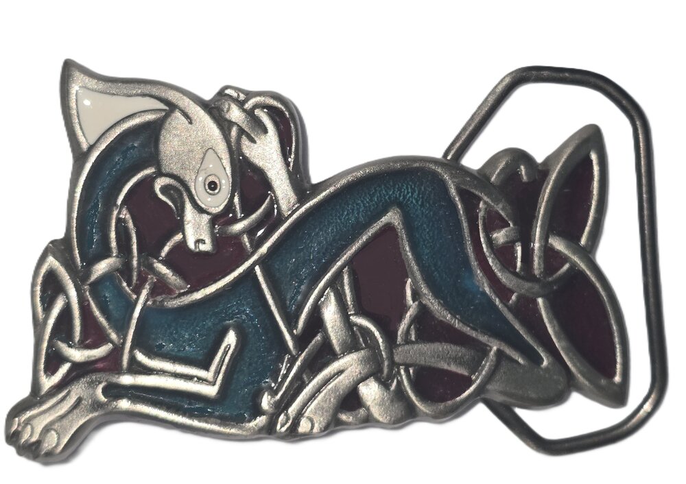 Celtic Dog  Buckle/riem gesp