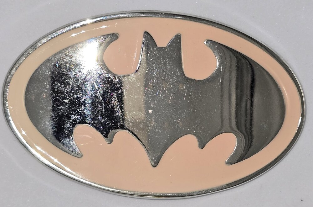 Batman - Logo -Pink- Riem Gesp/Buckle