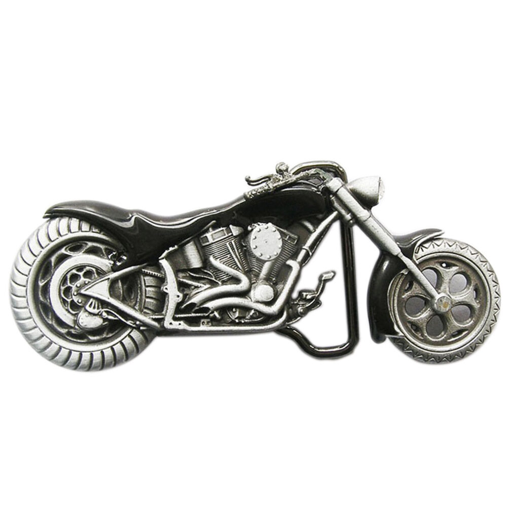 vintage Black 3D heavy metal motor Riem Buckle/Gesp