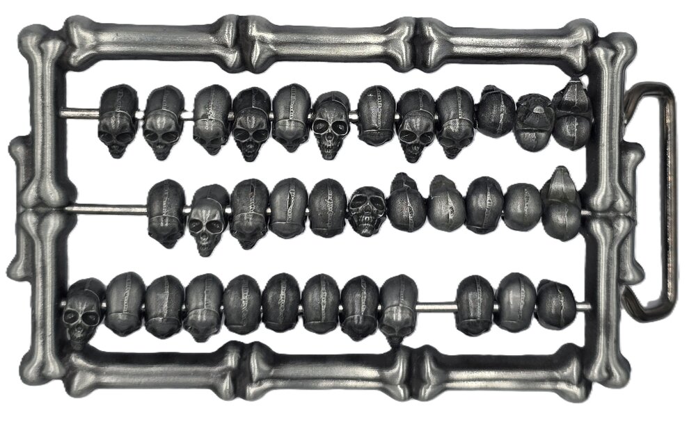XL Schedeltjes  Riem Buckle/Gesp