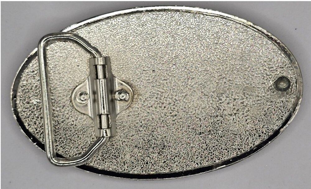 Bazinga Logo Ovale Schild Riem Buckle/Gesp