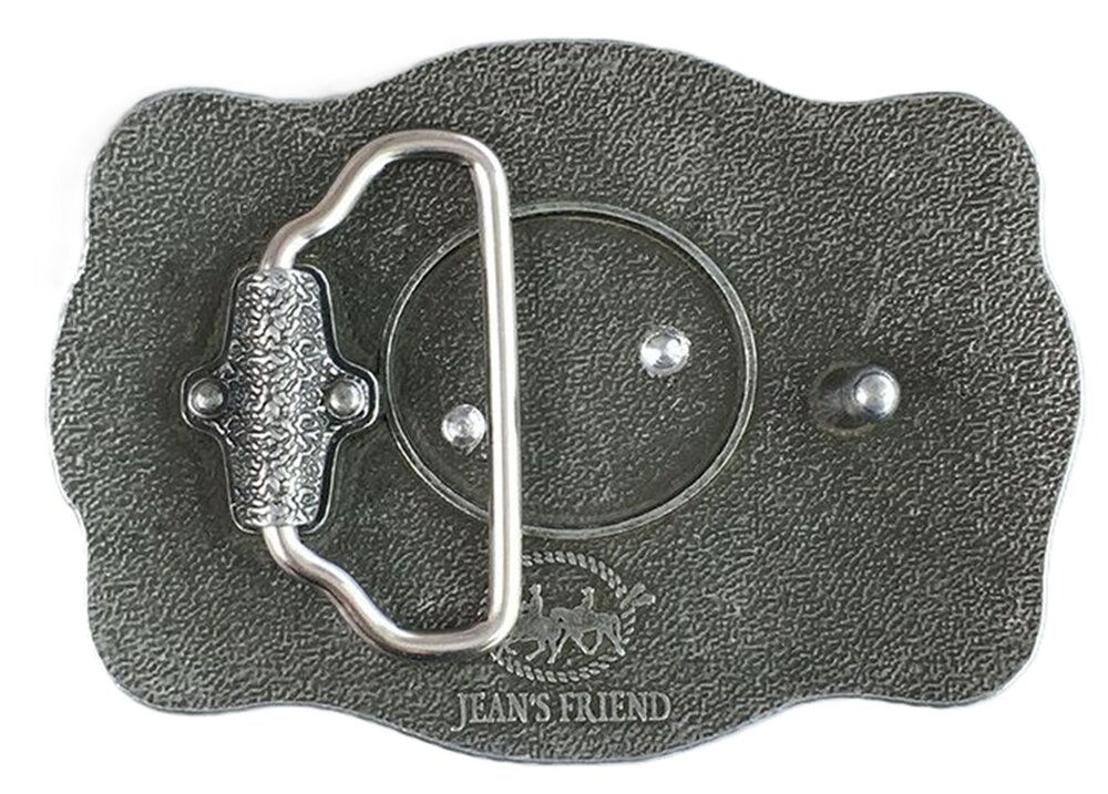 Vintage Maan Wolf Riem Buckle/Gesp