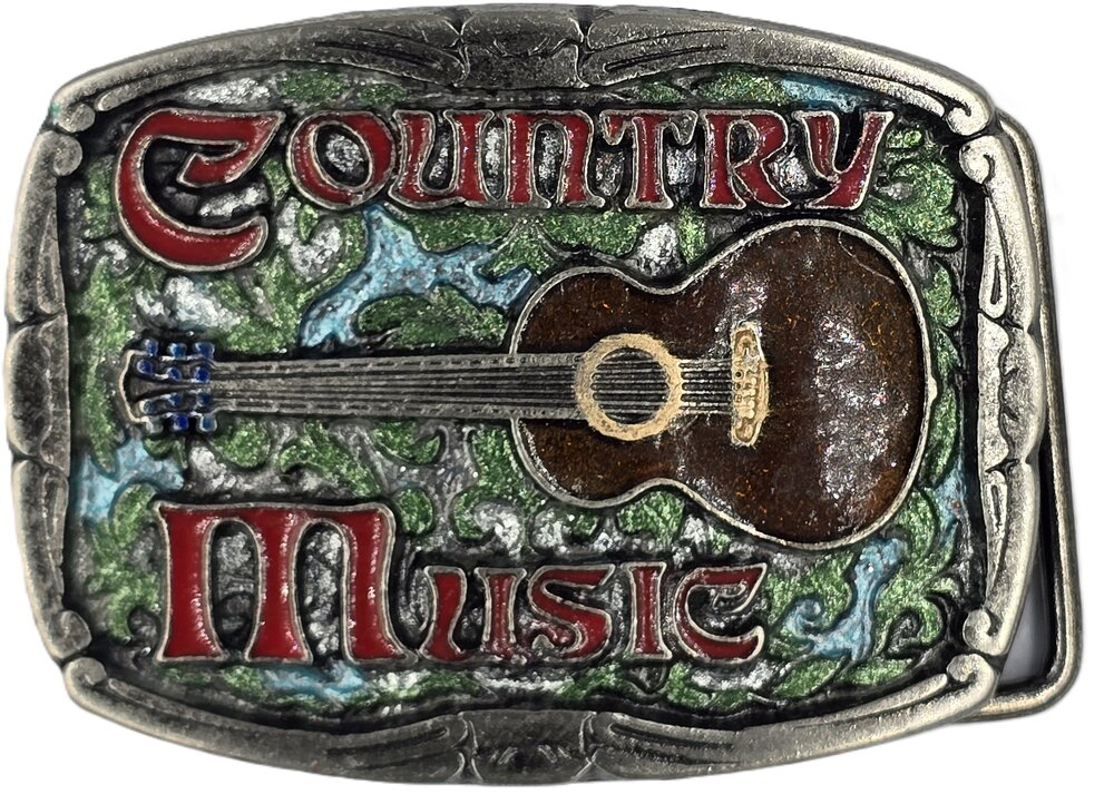 Vintage Country Music Riem Gesp/Buckle