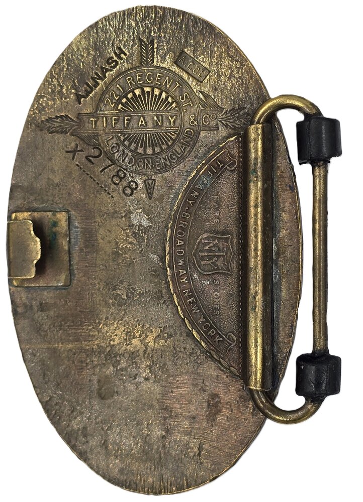 Vintage Bronco Buster Riem Gesp/Buckle