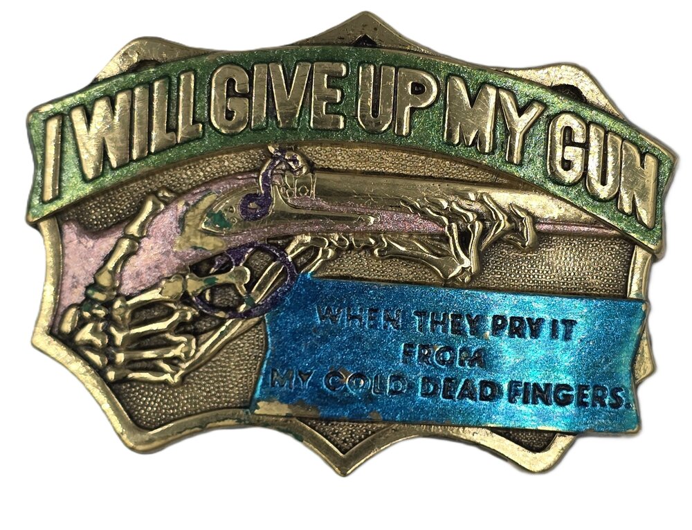 Vintage cold dead fingers Riem Gesp/Buckle
