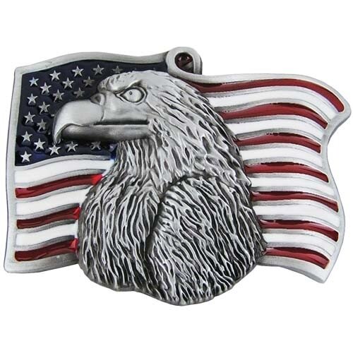 Amerikaanse Vlag met Adelaar Riem Western Buckle/Gesp