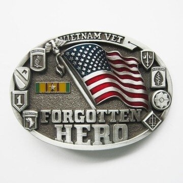 Vietnam Veteraan Forgotten Hero Riem Buckle/Gesp
