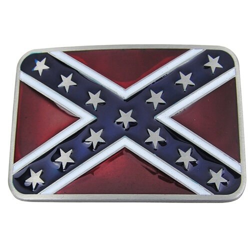 Dukes of Hazzard Confederate Vlag Riem Buckle/Gesp