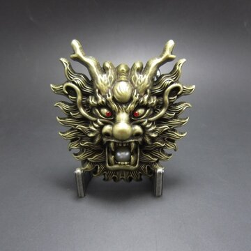 Draak - Vintage Brons - Riem Buckle/Gesp