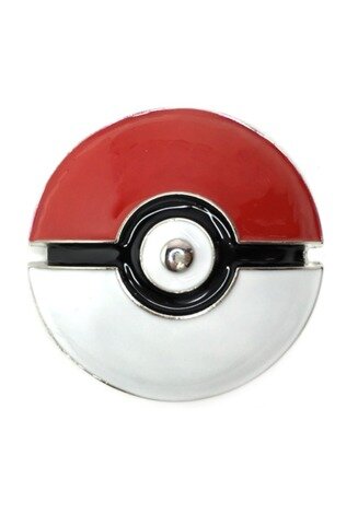 Pokemon Pokeball 3d Metal Riem Gesp/Buckle