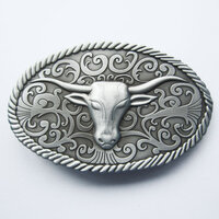 Stierenkop Blanco Riem Buckle/Gesp