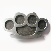 Boksbeugel - askleurige - Riem Buckle/Gesp