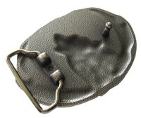 Huilende Wolf Volle Maan Silver plated Riem Buckle/Gesp