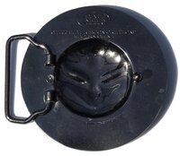 Smiling Sun Bronz Riem Buckle/Gesp