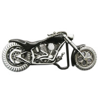 vintage Black 3D heavy metal motor Riem Buckle/Gesp