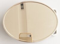 Bright Silver Oval Blank ( Graveer je eigen tekst ) Riem Buckle/Gesp