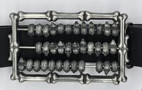 XL Schedeltjes  Riem Buckle/Gesp