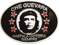 Che Guevara stars face Riem Buckle/Gesp