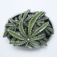 Canabis leaf 3D Groen Riem Buckle/Gesp