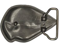 luipaardlippen Rood Metal Riem Buckle/Gesp
