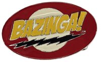Bazinga Logo Ovale Schild Riem Buckle/Gesp