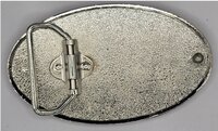 Bazinga Logo Ovale Schild Riem Buckle/Gesp