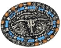 Longhorn Western Riem Buckle/gesp
