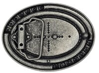 Longhorn Western back Riem Buckle/gesp