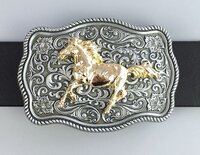 Rennend paard Riem Buckle/Gesp