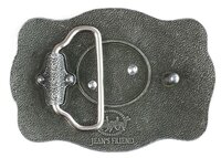 Vintage Maan Wolf Riem Buckle/Gesp