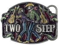 Vintage Two Step2 Country Riem Gesp/Buckle