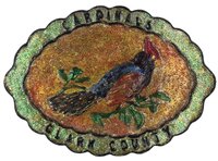 Vintage Cardinals (fazant) Riem Gesp/Buckle