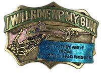 Vintage cold dead fingers Riem Gesp/Buckle