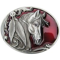 Paardenhoofd Rood Riem Buckle/Gesp