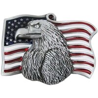 Amerikaanse Vlag met Adelaar Riem Western Buckle/Gesp