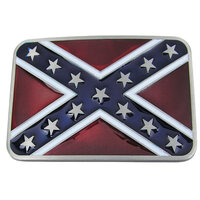 Dukes of Hazzard Confederate Vlag Riem Buckle/Gesp