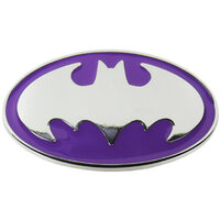 Batman - Logo - DC Comics - Paarse Riem Buckle/Gesp