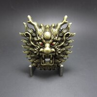 Draak - Vintage Brons - Riem Buckle/Gesp
