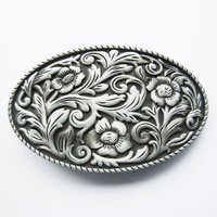 Cowgirl Flower Western Vintage Riem Buckle/Gesp