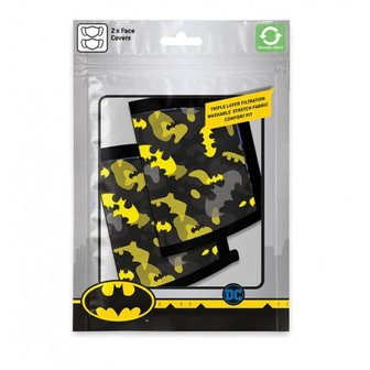 Batman Face Mask 2 Pack