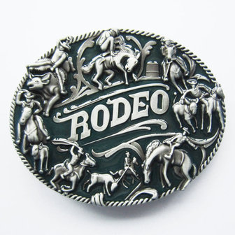Rodeo Cowboy Man Western Riem Buckle/Gesp