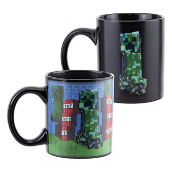 Minecraft &ndash; Creeper Heat Change Mug