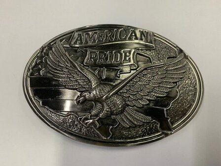 American pride Adelaar Western Metal Riem Gesp/Buckle