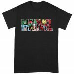 Marvel Logo Character Infill  easy fit T-Shirt