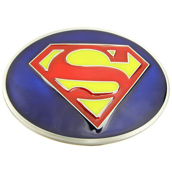 Superman Logo Ovale Schild Riem Buckle/Gesp
