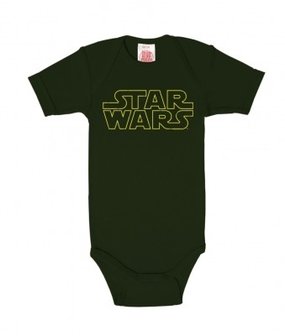 Star Wars Logo Baby Romper