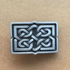 Celtic Knot Vintage Metal Riem Buckle/Gesp