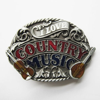 Western Country Music Riem Gesp/Buckle