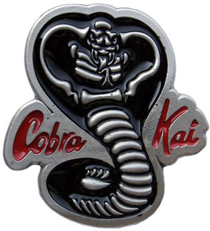 Cobra Kai Karate Kid Riem Buckle/Gesp